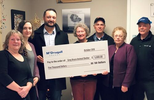 cheque presentation photo nov 29