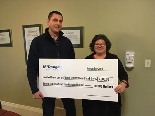 womens house cheque presentation dec 4 2019