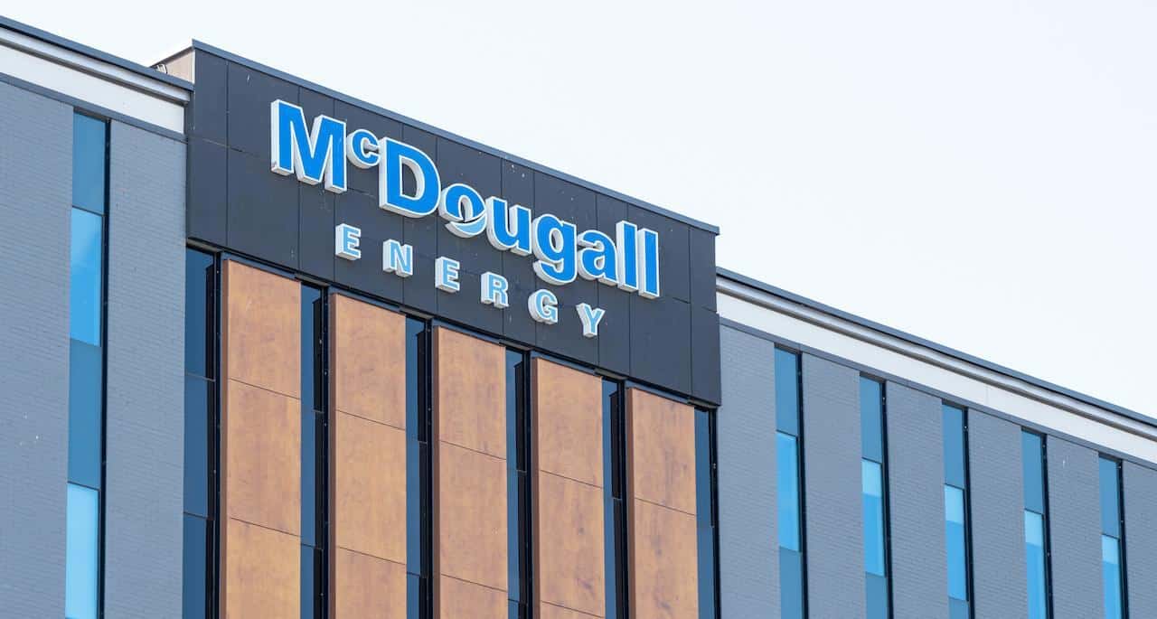 Reliable fuel delivery and energy solutions at McDougall Energy headquarters.